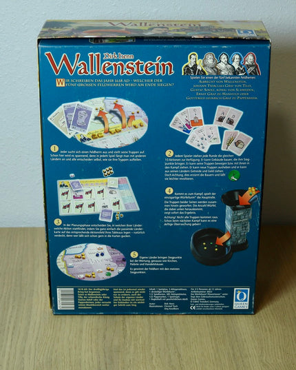 Wallenstein Board Game (2002) – Queen Games – Complete & Unplayed