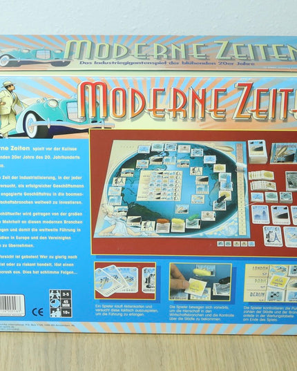 Moderne Zeiten Board Game 2001 – Jumbo – Complete – VGC – German