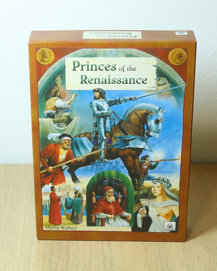 Princes of the Renaissance Board Game Martin Wallace Warfrog 2003 – Open Box/New