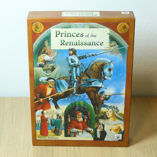 Princes of the Renaissance Board Game Martin Wallace Warfrog 2003 – Open Box/New