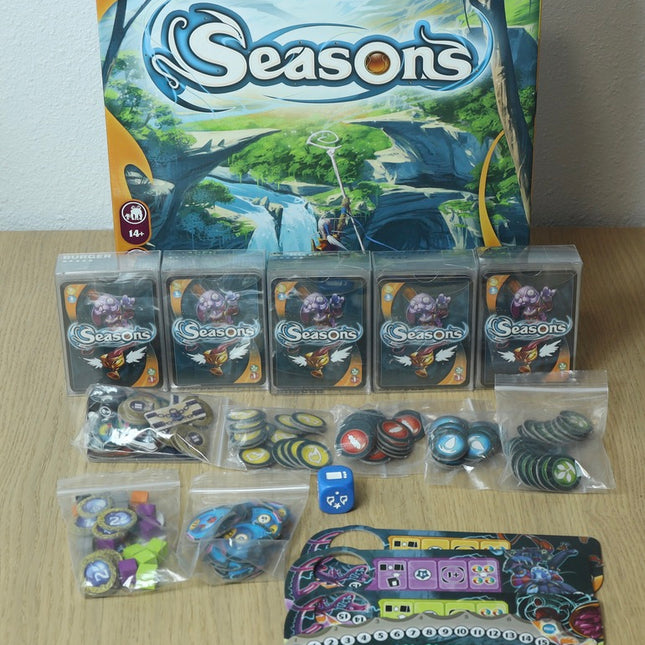 Seasons (2012) Board Game + Expansions | Used Complete | Libellud Asmodee