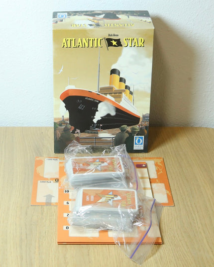 Atlantic Star Board Game Queen Games 2001 Dirk Henn Complete VG+