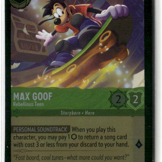 Max Goof - Rebellious Teen #75/204 Fabled Foil Rare | Disney Lorcana