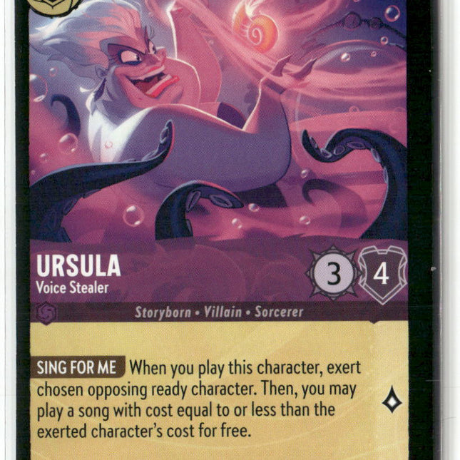 Ursula - Voice Stealer #44/204 Fabled Super Rare | Disney Lorcana