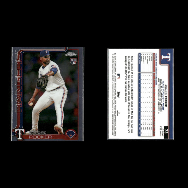 2025 Topps Chrome Rookies Baseball 6-Card Lot Rhett Lowder NM+