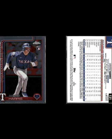 2025 Topps Chrome Rookies Baseball 6-Card Lot Rhett Lowder NM+