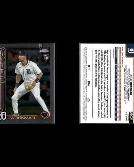 2025 Topps Chrome Update Rookies Baseball 12-Card Lot Kevin Alcantara NM+