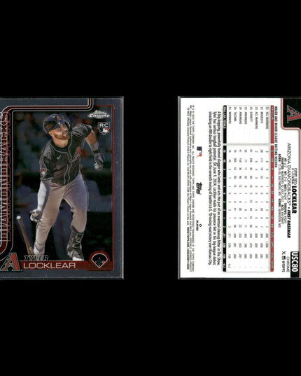 2025 Topps Chrome Update Rookies Baseball 12-Card Lot Kevin Alcantara NM+