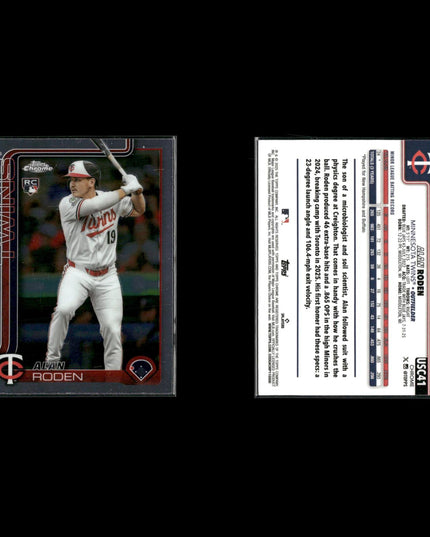 2025 Topps Chrome Update Rookies Baseball 12-Card Lot Kevin Alcantara NM+