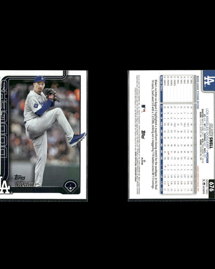 Blake Snell Tampa Bay Rays Baseball 7-Card Lot Topps EX