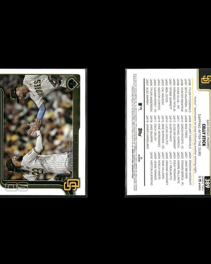 Fernando Tatis San Diego Padres Baseball 8-Card Lot Topps EX