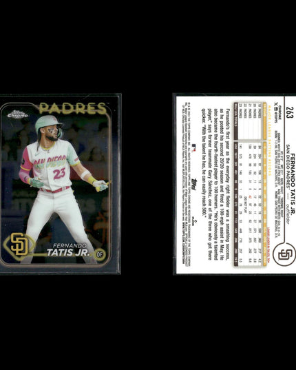 Fernando Tatis San Diego Padres Baseball 8-Card Lot Topps EX