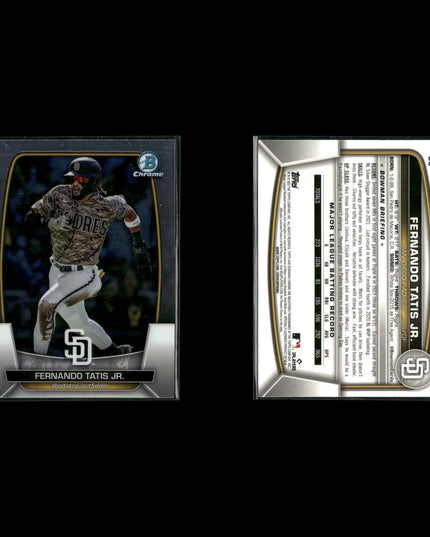 Fernando Tatis San Diego Padres Baseball 8-Card Lot Topps EX
