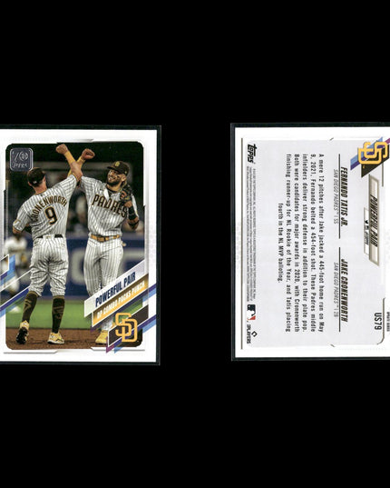 Fernando Tatis San Diego Padres Baseball 8-Card Lot Topps EX