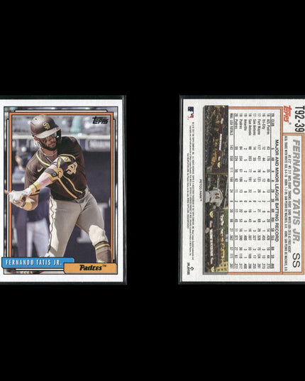 Fernando Tatis San Diego Padres Baseball 8-Card Lot Topps EX