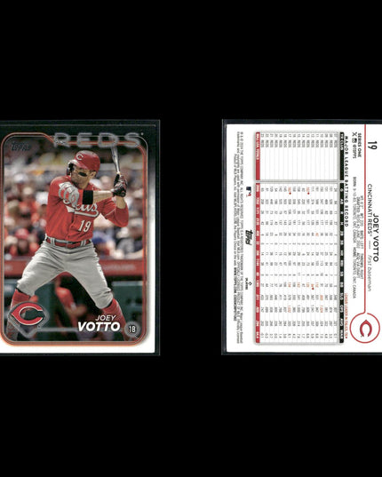 Joey Votto Cincinnati Reds Baseball 8-Card Lot Topps EX