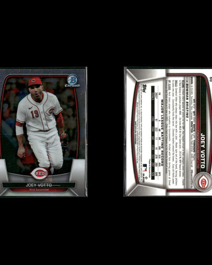 Joey Votto Cincinnati Reds Baseball 8-Card Lot Topps EX