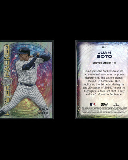 Juan Soto Washington Nationals Baseball 12-Card Lot Topps EX