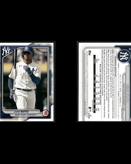 Juan Soto Washington Nationals Baseball 12-Card Lot Topps EX