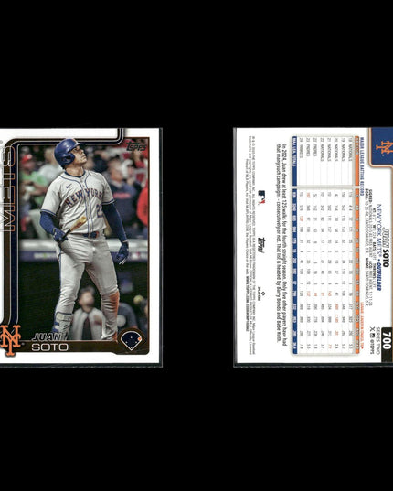 Juan Soto Washington Nationals Baseball 12-Card Lot Topps EX