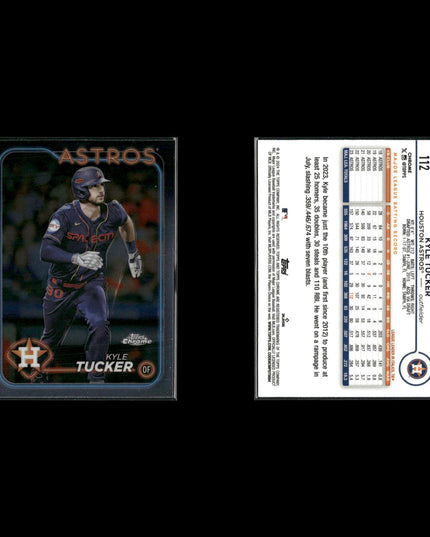 Kyle Tucker Houston Astros Baseball 9-Card Lot Topps EX