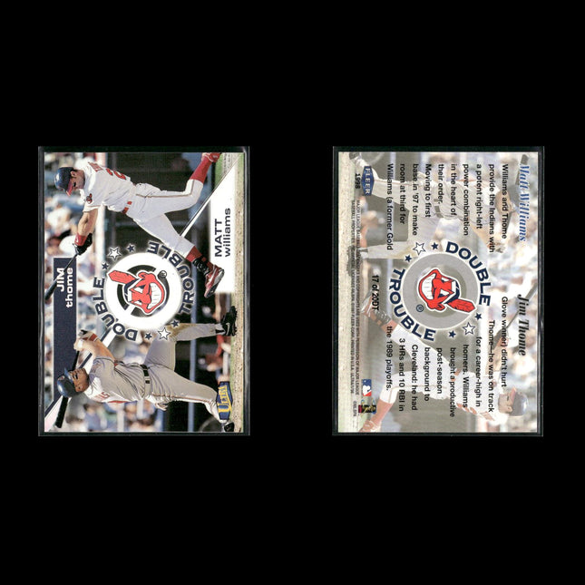 Matt Williams San Francisco Giants Baseball 7-Card Lot Topps EX