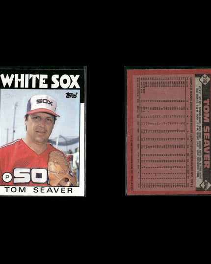 Tom Seaver New York Mets Baseball 12-Card Lot Topps EX