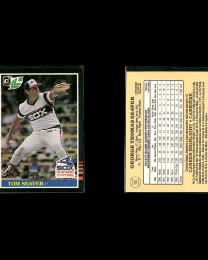 Tom Seaver New York Mets Baseball 12-Card Lot Topps EX