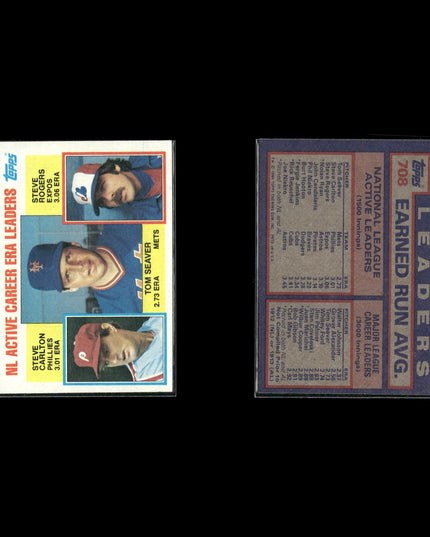 Tom Seaver New York Mets Baseball 12-Card Lot Topps EX