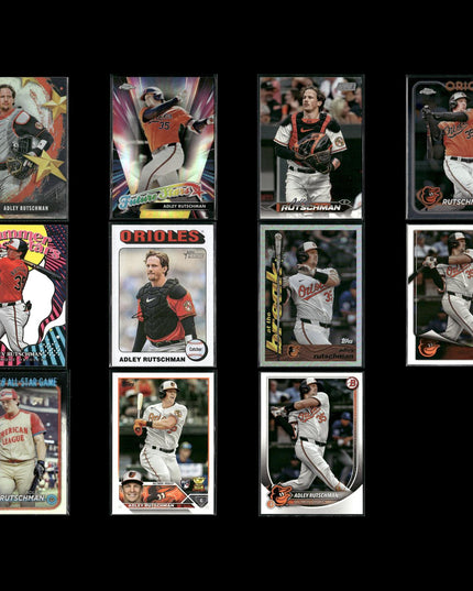 Adley Rutschman Baltimore Orioles Baseball 11-Card Lot Topps EX