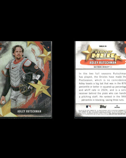 Adley Rutschman Baltimore Orioles Baseball 11-Card Lot Topps EX