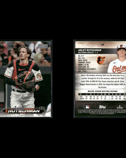 Adley Rutschman Baltimore Orioles Baseball 11-Card Lot Topps EX