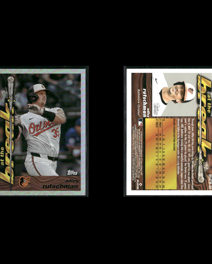 Adley Rutschman Baltimore Orioles Baseball 11-Card Lot Topps EX