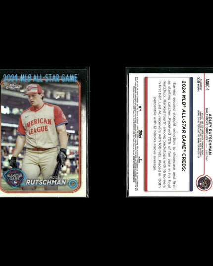 Adley Rutschman Baltimore Orioles Baseball 11-Card Lot Topps EX