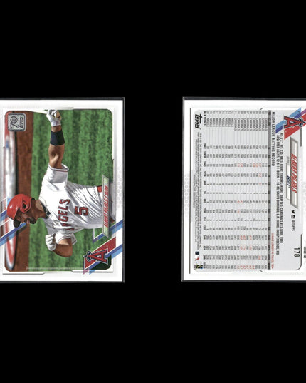 Albert Pujols St. Louis Cardinals Baseball 6-Card Lot Topps EX