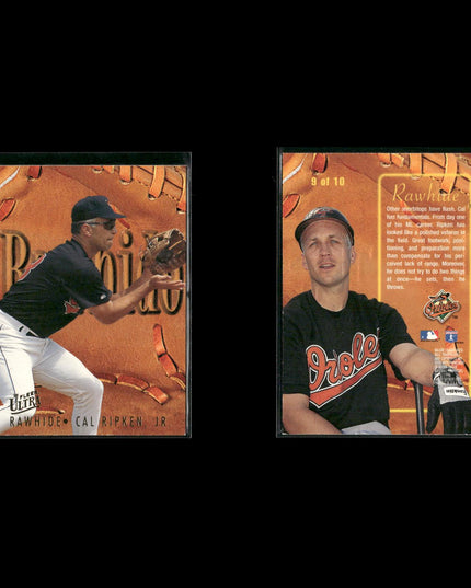Cal Ripken Jr. Baltimore Orioles Baseball 12-Card Lot Topps EX