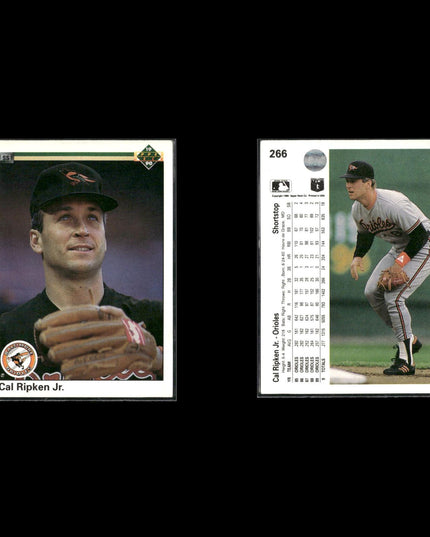 Cal Ripken Jr. Baltimore Orioles Baseball 12-Card Lot Topps EX
