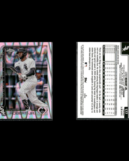 Luis Robert Chicago White Sox Baseball 10-Card Lot Topps EX