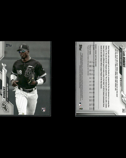 Luis Robert Chicago White Sox Baseball 10-Card Lot Topps EX