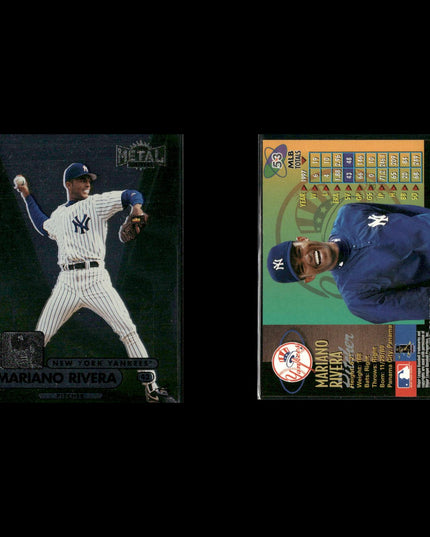 Mariano Rivera New York Yankees Baseball 8-Card Lot Topps EX