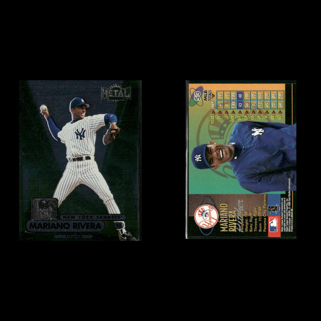 Mariano Rivera New York Yankees Baseball 8-Card Lot Topps EX