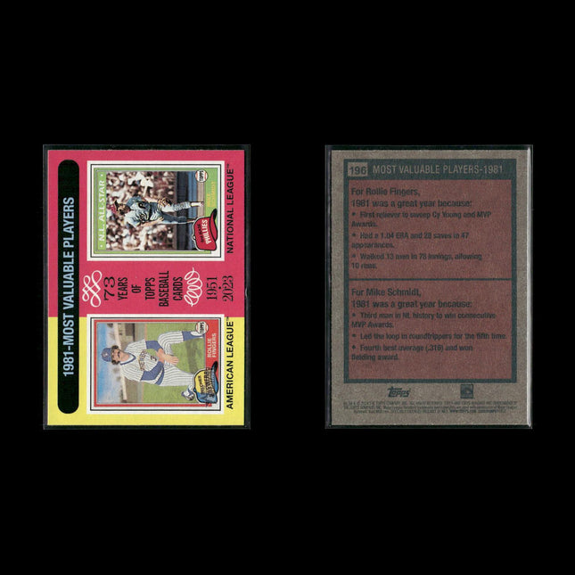 Mike Schmidt Philadelphia Phillies Baseball 12-Card Lot Topps EX