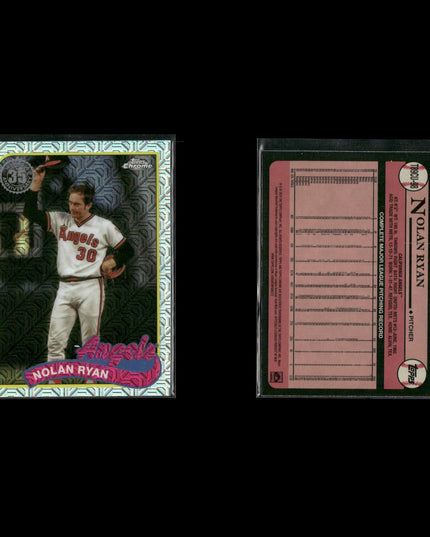 Nolan Ryan Houston Astros Baseball 12-Card Lot Topps EX