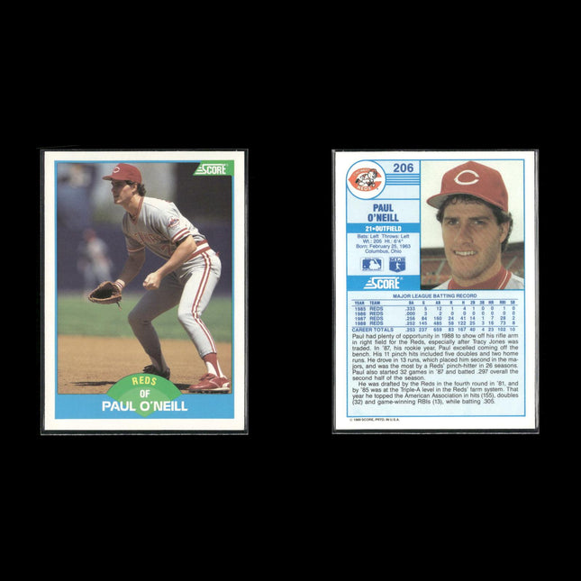 Paul O'Neill New York Yankees Baseball 10-Card Lot Topps EX