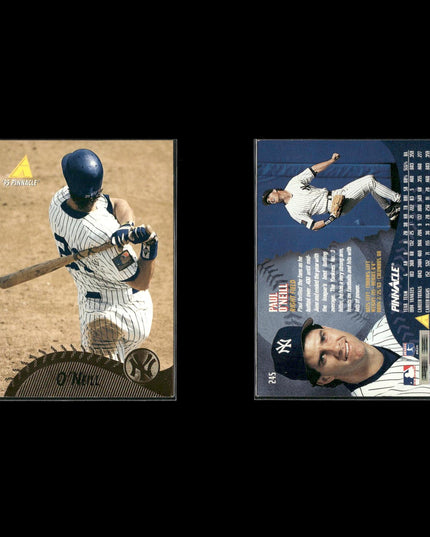 Paul O'Neill New York Yankees Baseball 10-Card Lot Topps EX