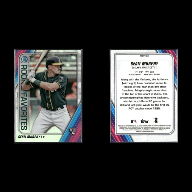 Sean Murphy Atlanta Braves Baseball 4-Card Lot Topps EX