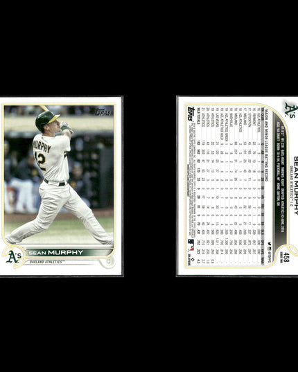 Sean Murphy Atlanta Braves Baseball 4-Card Lot Topps EX