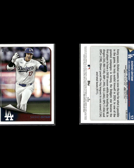 Shohei Ohtani Los Angeles Angels Baseball 8-Card Lot Topps EX