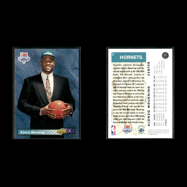 Alonzo Mourning Miami Heat Basketball 5-Card Lot NBA Hoops EX