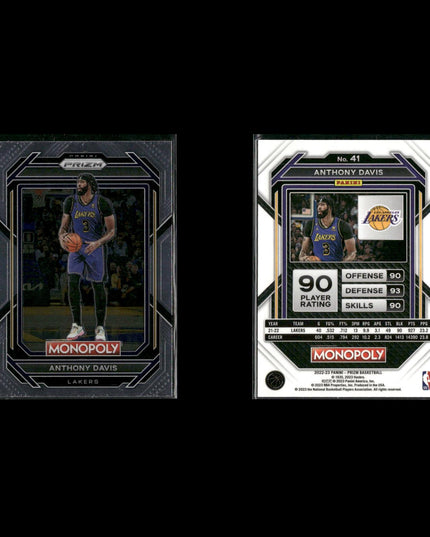 Anthony Davis New Orleans Pelicans Basketball 7-Card Lot Panini EX